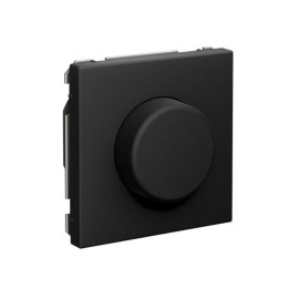 Светорегулятор поворотно-нажимной (диммер) ArtGallery LED RC 400Вт механизм карбон SE GAL001023