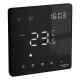 Термостат программируемый ArtGallery 16А с Wi-Fi для электрич. теплого пола моноблочный черн. SE GAL001038