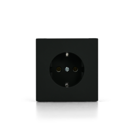 Розетка ArtGallery 16А с заземл. быстрозажим. клем. механизм карбон SE GAL001043S