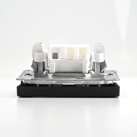 Переключатель 1-кл. ArtGallery 10AX быстрозажим. клем. механизм карбон SE GAL001061S