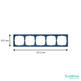 Рамка 5-м ArtGallery универс. аквамарин SE GAL001105