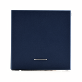 Выключатель 1-кл. ArtGallery (сх. 1а) 10AX с подсветкой механизм аквамарин SE GAL001113