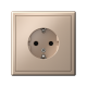 Розетка ArtGallery 16А с заземл. защ. шторки механизм песочн. SE GAL001245
