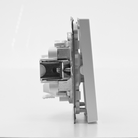 Выключатель 1-кл. ArtGallery 10AX быстрозажим. клем. механизм лотос SE GAL001311S