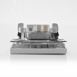 Выключатель 1-кл. ArtGallery 10AX быстрозажим. клем. механизм лотос SE GAL001311S