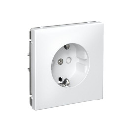 Розетка ArtGallery 16А с заземл. со шторками быстрозажим. клем. механизм лотос SE GAL001345S
