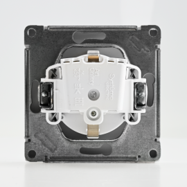 Розетка ArtGallery 16А с заземл. защ. шторки механизм лотос SE GAL001345