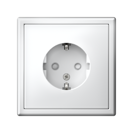 Розетка ArtGallery 16А с заземл. защ. шторки механизм лотос SE GAL001345