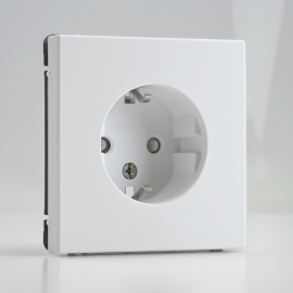 Розетка ArtGallery 16А с заземл. защ. шторки механизм лотос SE GAL001345