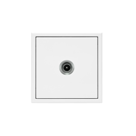 Розетка телевизионная оконечная TV ArtGallery 1дБ механизм лотос SE GAL001391