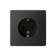 Розетка ArtGallery 16А с заземл. механизм базальт SE GAL001443