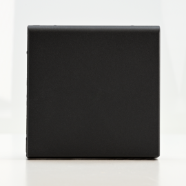 Розетка ArtGallery 16А IP20 с заземл. защ. шторки с крышкой механизм базальт SE GAL001446