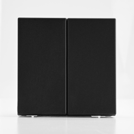 Выключатель 2-кл. ArtGallery (сх. 5) 10AX механизм базальт SE GAL001451