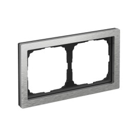 Рамка 2-м ArtGallery Pure метал. алюм. SE GAL312102