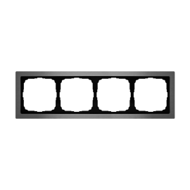 Рамка 4-м ArtGallery Pure метал. алюм. SE GAL312104