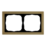 Рамка 2-м ArtGallery Pure метал. латунь SE GAL312202