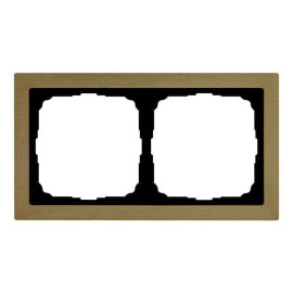 Рамка 2-м ArtGallery Pure метал. латунь SE GAL312202