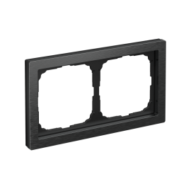 Рамка 2-м ArtGallery Pure метал. оникс SE GAL312302