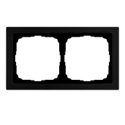 Рамка 2-м ArtGallery Pure метал. оникс SE GAL312302