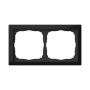 Рамка 2-м ArtGallery Pure органич. стекло черн. SE GAL321002