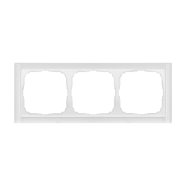 Рамка 3-м ArtGallery Pure матов. органич. стекло бел. SE GAL330103