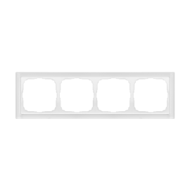 Рамка 4-м ArtGallery Pure матов. органич. стекло бел. SE GAL330104