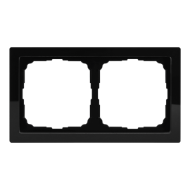 Рамка 2-м ArtGallery Pure матов. органич. стекло черн. SE GAL331002