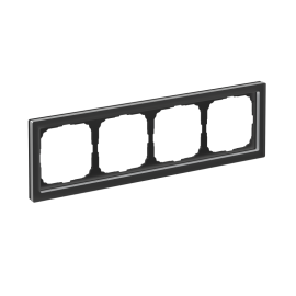 Рамка 4-м ArtGallery Pure матов. органич. стекло черн. SE GAL331004