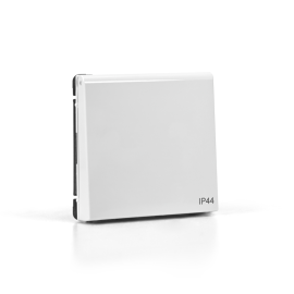 Розетка ArtGallery 16А IP44 с заземл. со шторками с крышкой быстрозажим. клем. механизм бел. SE GAL440146S