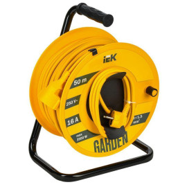 Удлинитель на катушке 1х50м Garden УК50 2P+PE 3х1.5кв.мм IEK GD-KP20-16-01-50