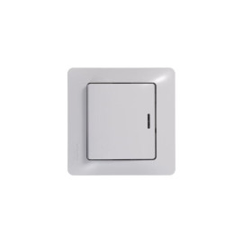 Выключатель 1-кл. СП Glossa 10А IP20 (сх. 1а) 10AX с подсветкой механизм бел. SE GSL000113