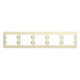 Рамка 5-м Glossa горизонт. беж. SE GSL000205
