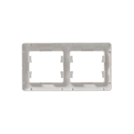 Рамка 2-м Glossa горизонт. титан SE GSL000402