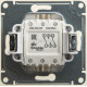 Переключатель проходной 2-кл. СП Glossa 10А IP20 (сх. 6/2) 10AX механизм перламутр SE GSL000665