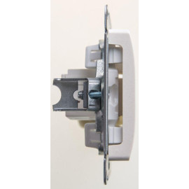 Розетка компьютерная 1-м Glossa RJ45 кат.5E механизм перламутр. SE GSL000681K