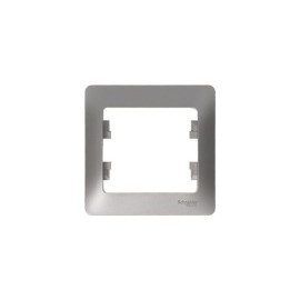 Рамка 1-м Glossa платина SE GSL001201