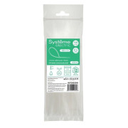 Стяжка кабельная 200х2.5 бел. (уп.100шт) SE IMT20025W