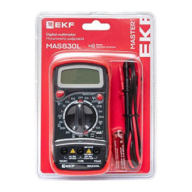 Мультиметр цифровой MAS830L Master EKF In-180701-pm830L