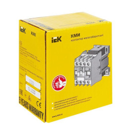 Контактор КМИ-11210 12А 24В/АС3 1НО KARAT IEK KKM11-012-024-10