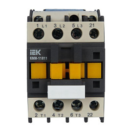 Контактор КМИ-11811 18А 230В/АС3 1НЗ KARAT IEK KKM11-018-230-01