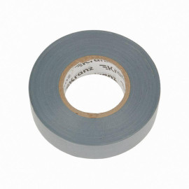 Изолента ПВХ профессиональная 0.18х19мм 20м сер. Kranz KR-09-2808