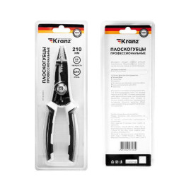 Плоскогубцы профессиональные многофункциональные 200мм Kranz KR-12-4655-5