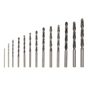 Набор сверл по металлу (HSS) диаметр 1.5-6.5мм (13шт) Kranz KR-91-0631