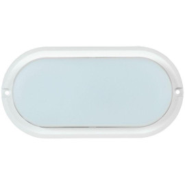 Светильник светодиодный ДПО 4012 12Вт 4000К IP54 овал бел. IEK LDPO0-4012-12-4000-K01