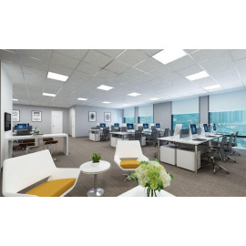 Светильник светодиодный ДВО 6565 eco 36Вт S 4000К панель ультратонкая (без драйвера) IEK LDVO0-6565-36-0-4000-K01