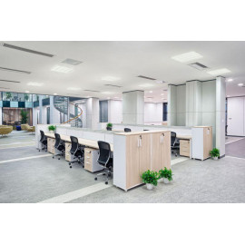 Светильник светодиодный ДВО 6571-P 45Вт 4000К 595х595х20 универс. рассеив. призма с драйвером панель IEK LDVO2-6571-45-4000-K01