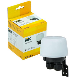 Фотореле ФР 604 3300ВА IP66 бел. IEK LFR20-604-3300-K01