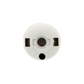 Патрон E27 пластик. подвесной термостойкий пластик бел. EKF LHP-E27-s