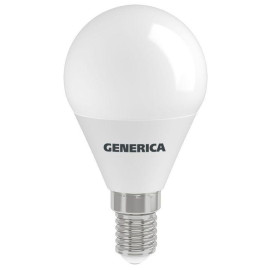 Лампа светодиодная G45 12Вт шар 6500К E14 230В GENERICA LL-G45-12-230-65-E14-G