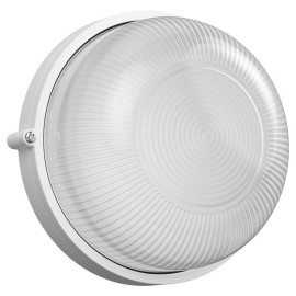 Светильник НПП 1301 60Вт E27 IP54 бел. круг IEK LNPP0-1301-1-060-K01